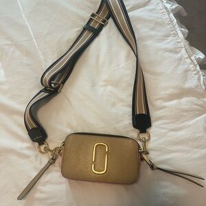 Marc Jacobs Snapshot Bag - Pink and tan